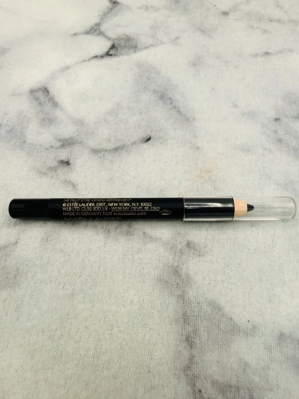 Estee Lauder Beauty Gift Set-Double Wear Eyepencil,01 Onyx,3xTravel Size-3pc-NEW